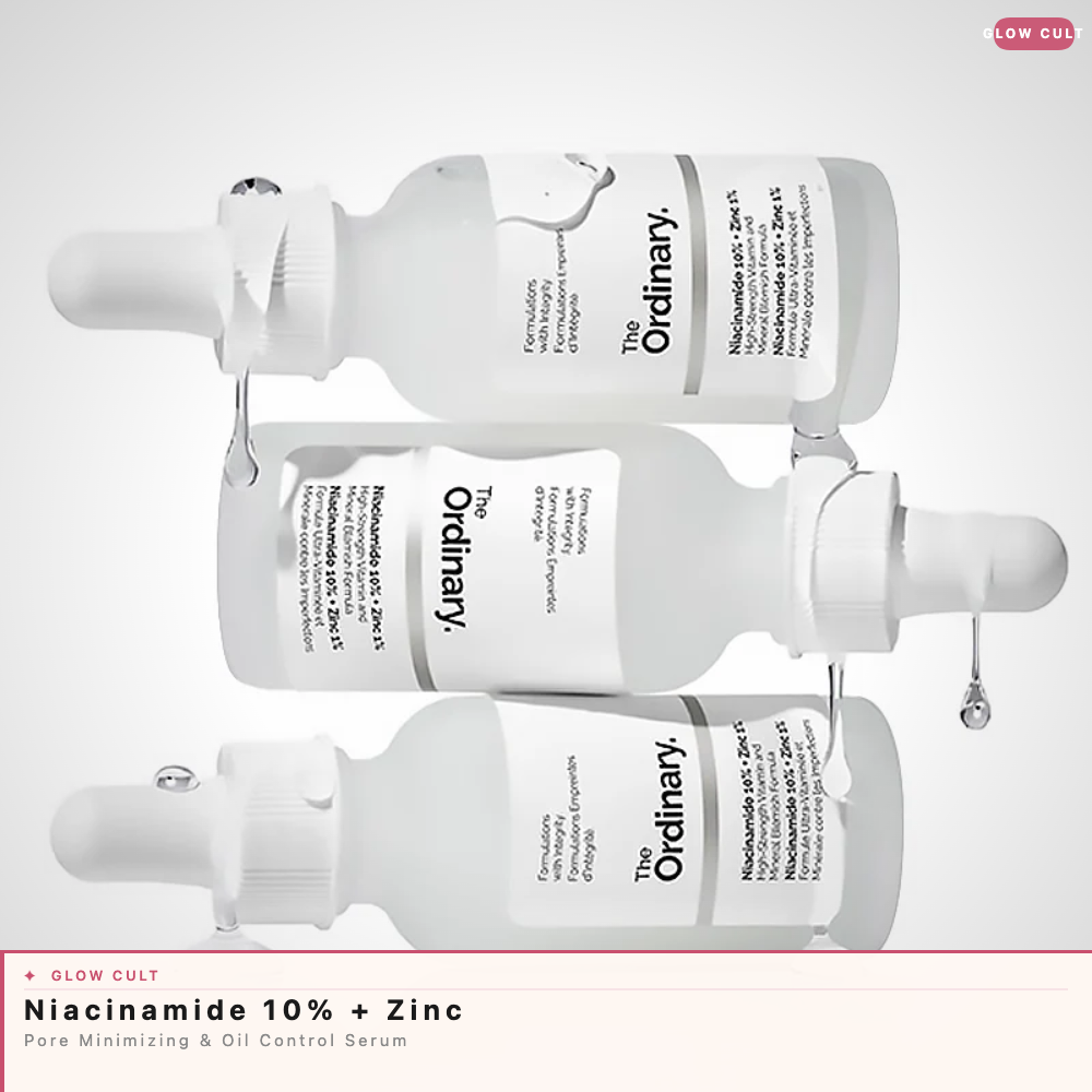 Niacinamide 10% + Zinc Brightening Serum — Pore Minimizing & Oil Control