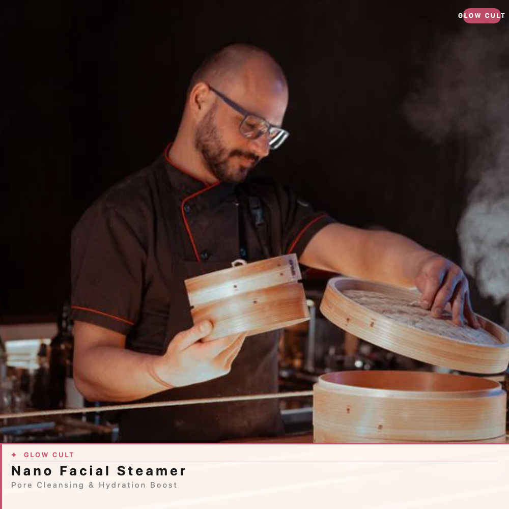 Nano Facial Steamer — Pore Cleansing & Hydration Boost