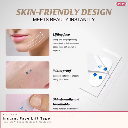 Instant Face Lift Tape — Invisible V-Shape Contour & Tightening