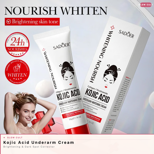 Kojic Acid Underarm Brightening Cream — Whitening & Dark Spot Corrector