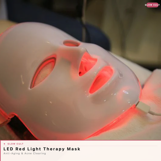 LED Red Light Therapy Face Mask — Anti-Aging & Acne Clearing